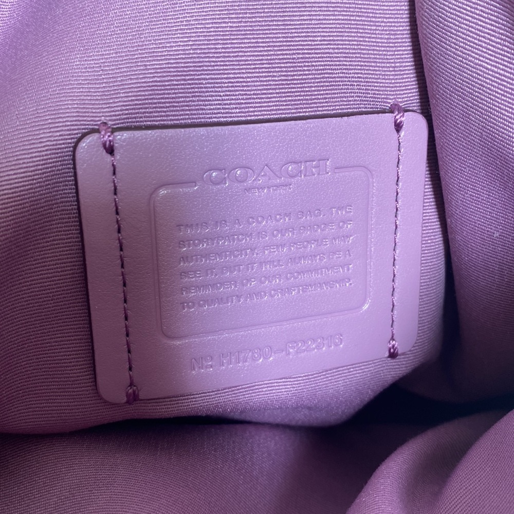 Leather Coach purse - Picture 3 of 6